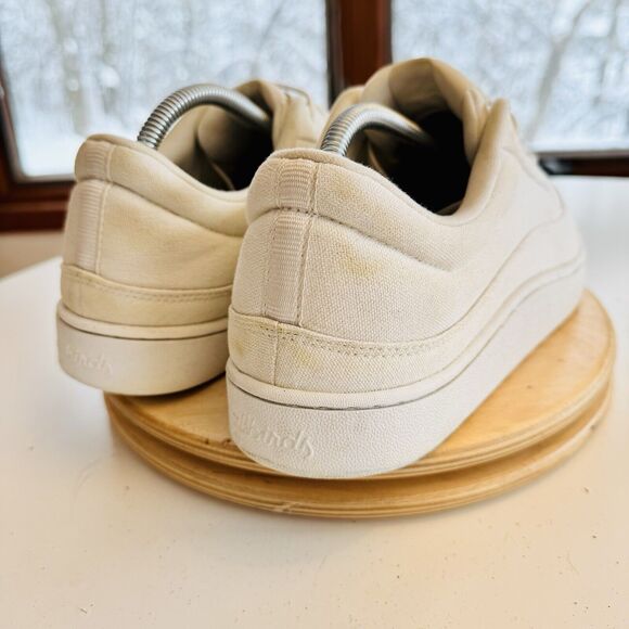 Allbirds Plant Pacers Shoes Sneakers Natural White Blizzard Sole Men’s Size 10 M - Picture 4 of 5